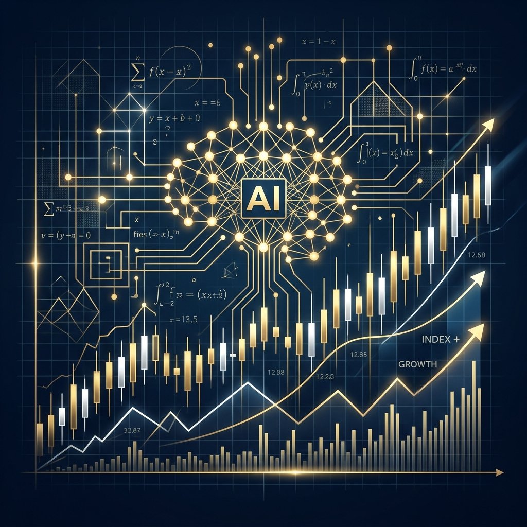 Illustration Finance et Banque par Intelligence Artificielle